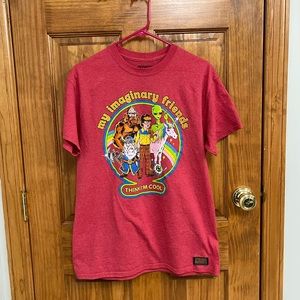 Stevn Rhodes My Imaginary Friends Think I’m Cool Tee